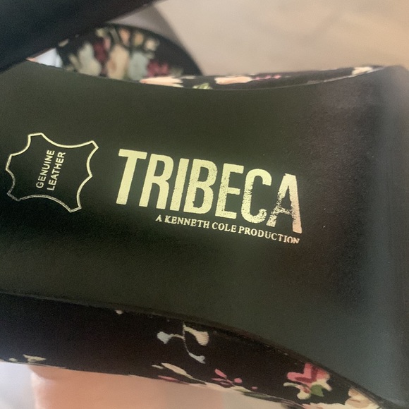 Vintage Kenneth Cole (Tribeca Production brand) open-toed stilettos. Size 9. - Picture 8 of 12